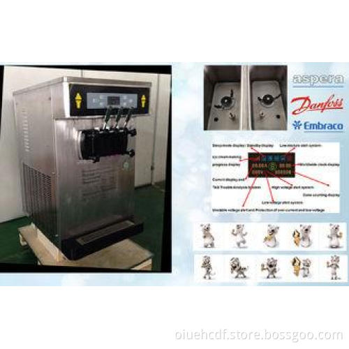 Mini Automatic Ice Cream Machine , Easily Operation Auto Cl